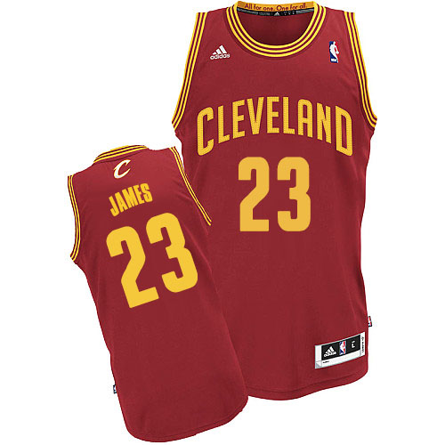 LeBron James, Cleveland Cavaliers [Rojo] - Haga click en la imagen para cerrar
